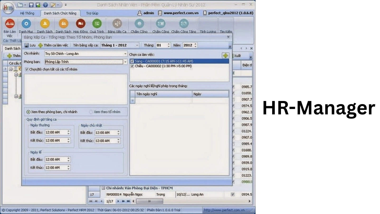 HR-Manager HRM system