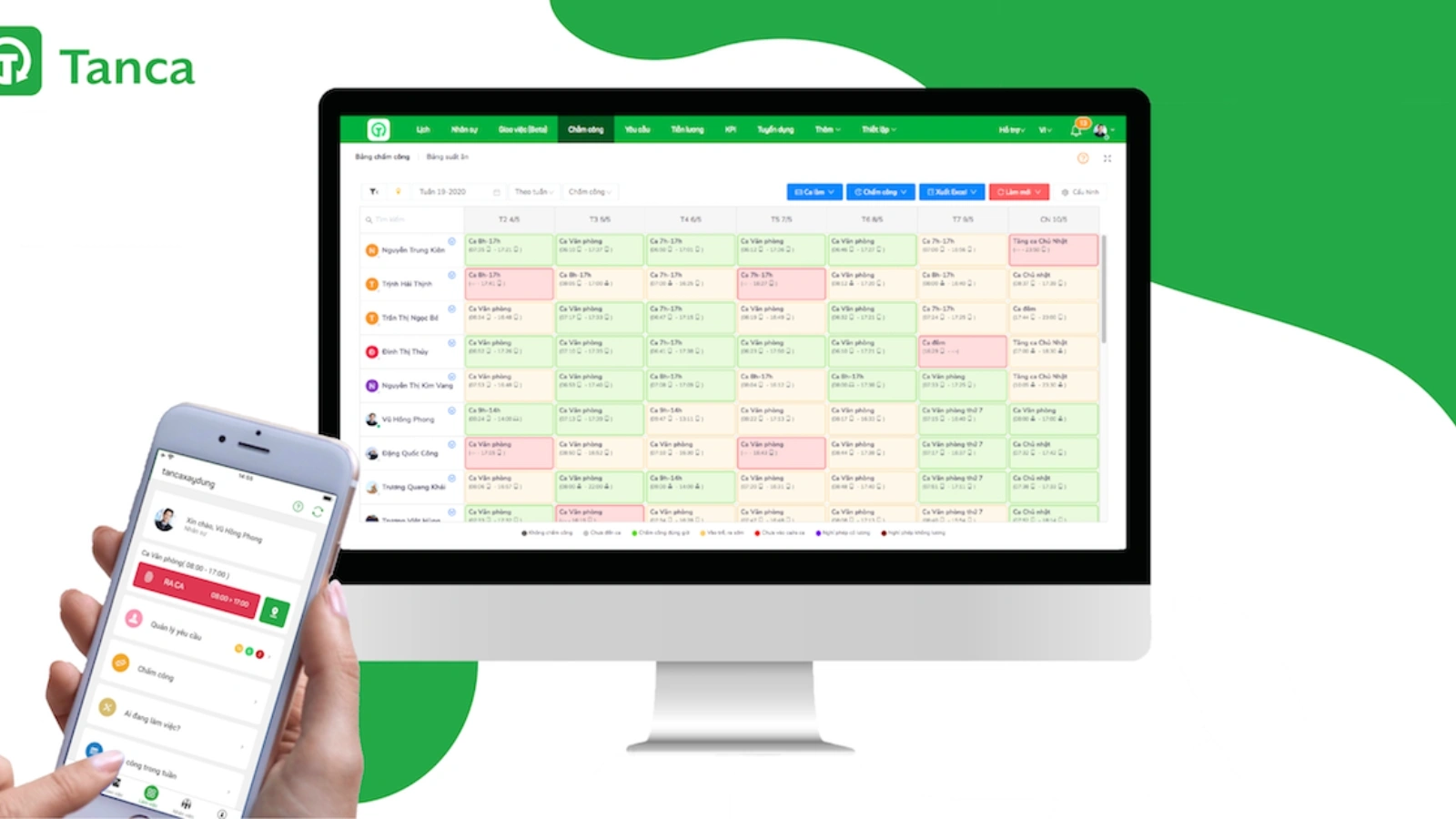 Tanca HR management system