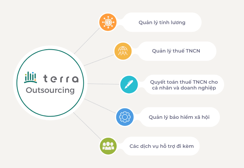 Diagram-of-services-provided-by-terra-Outsourcing