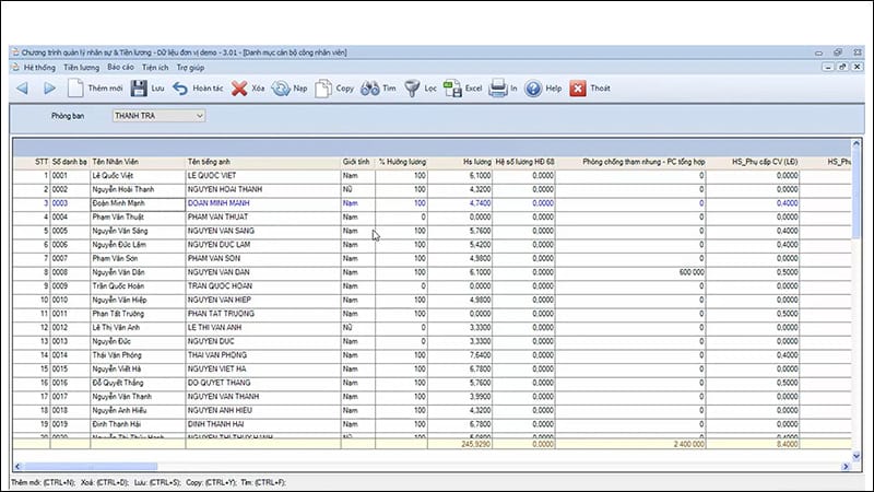 Phần mềm Dsoft HRM