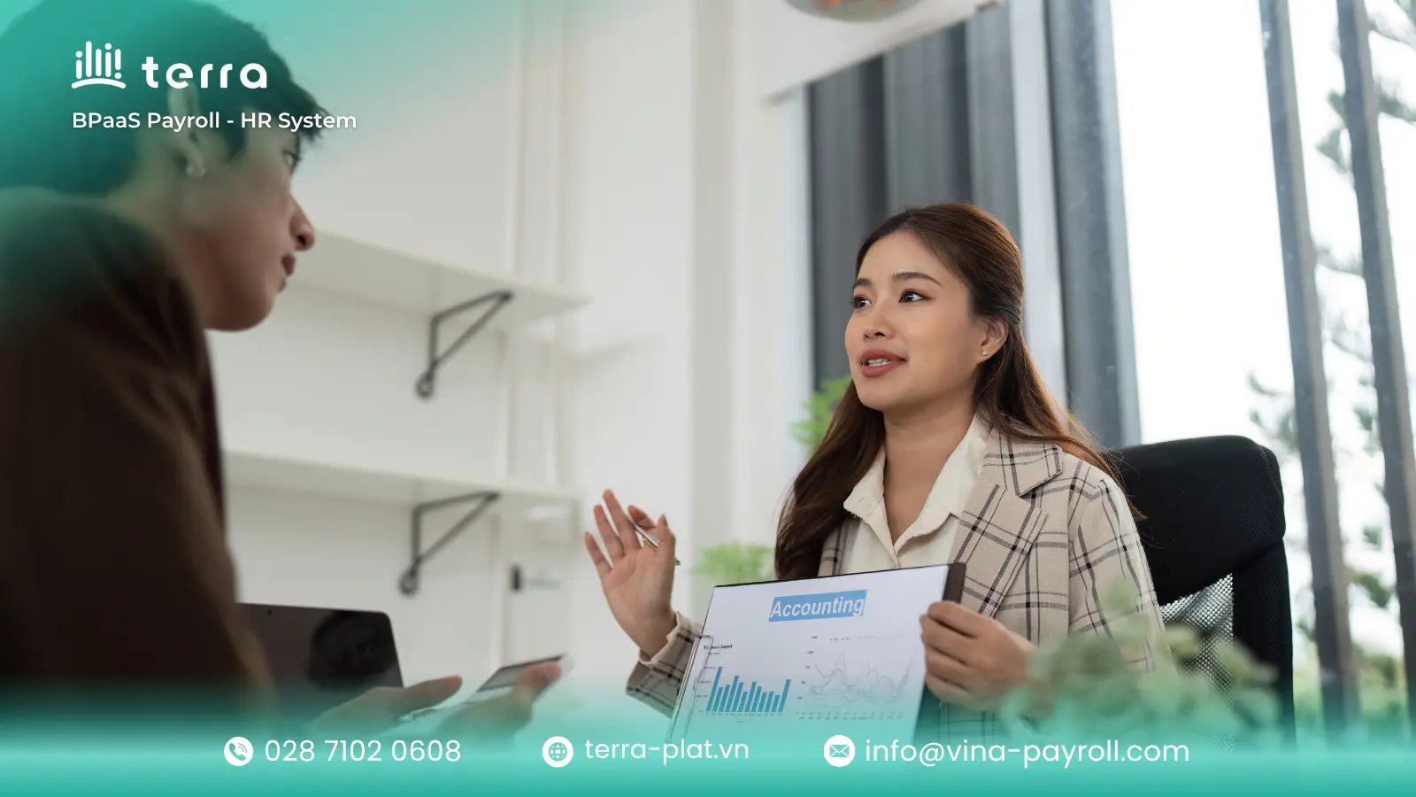 Nội dung phiếu lương có 3 phần