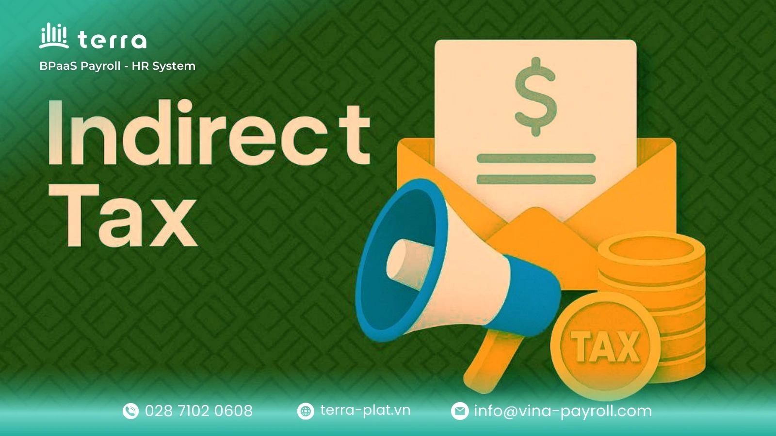 Thuế gián thu là thuế mà người nộp thuế không là người chịu thuế sau cùng