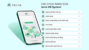 Phần mềm quản trị nhân sự terra HR System