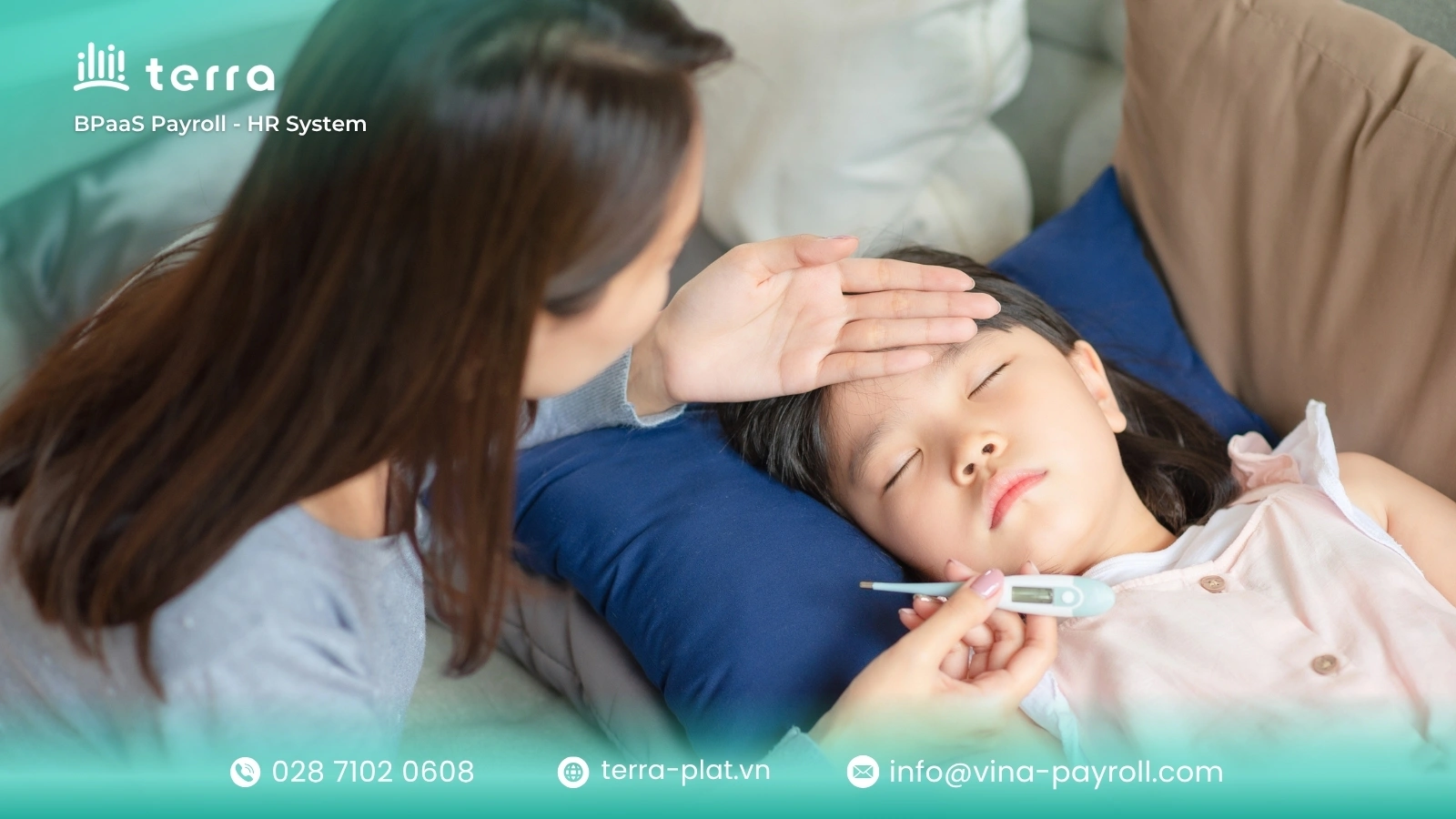 Chăm con ốm dưới 7 tuổi