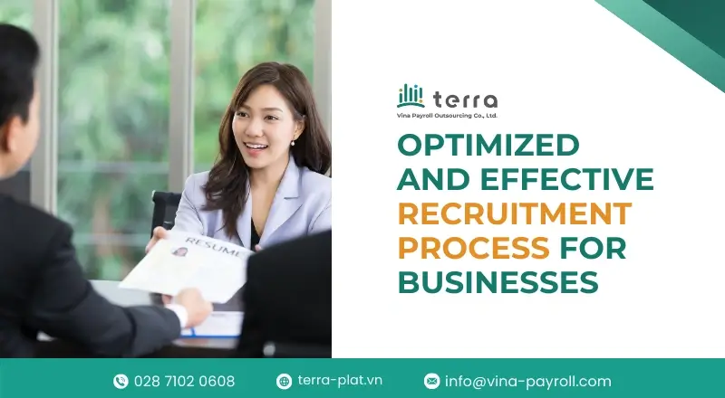 Optimized and effective recruitment process for businesses
