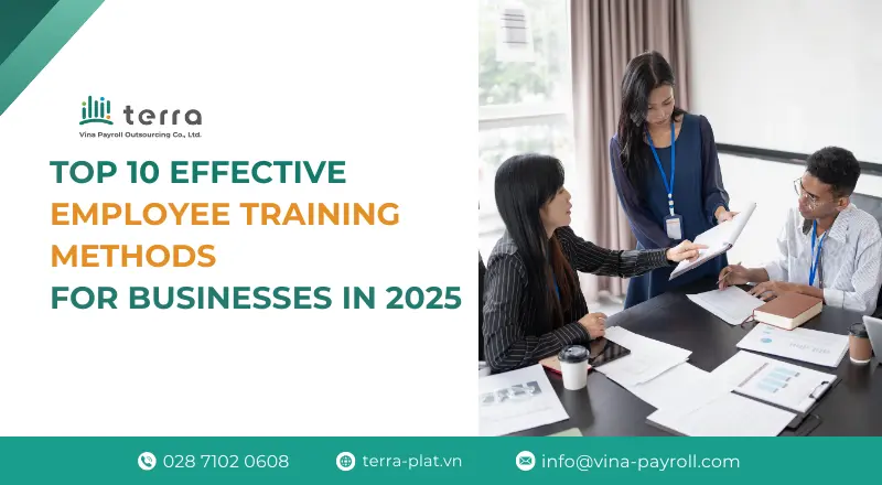 Top 10 effective employee training methods for businesses in 2025