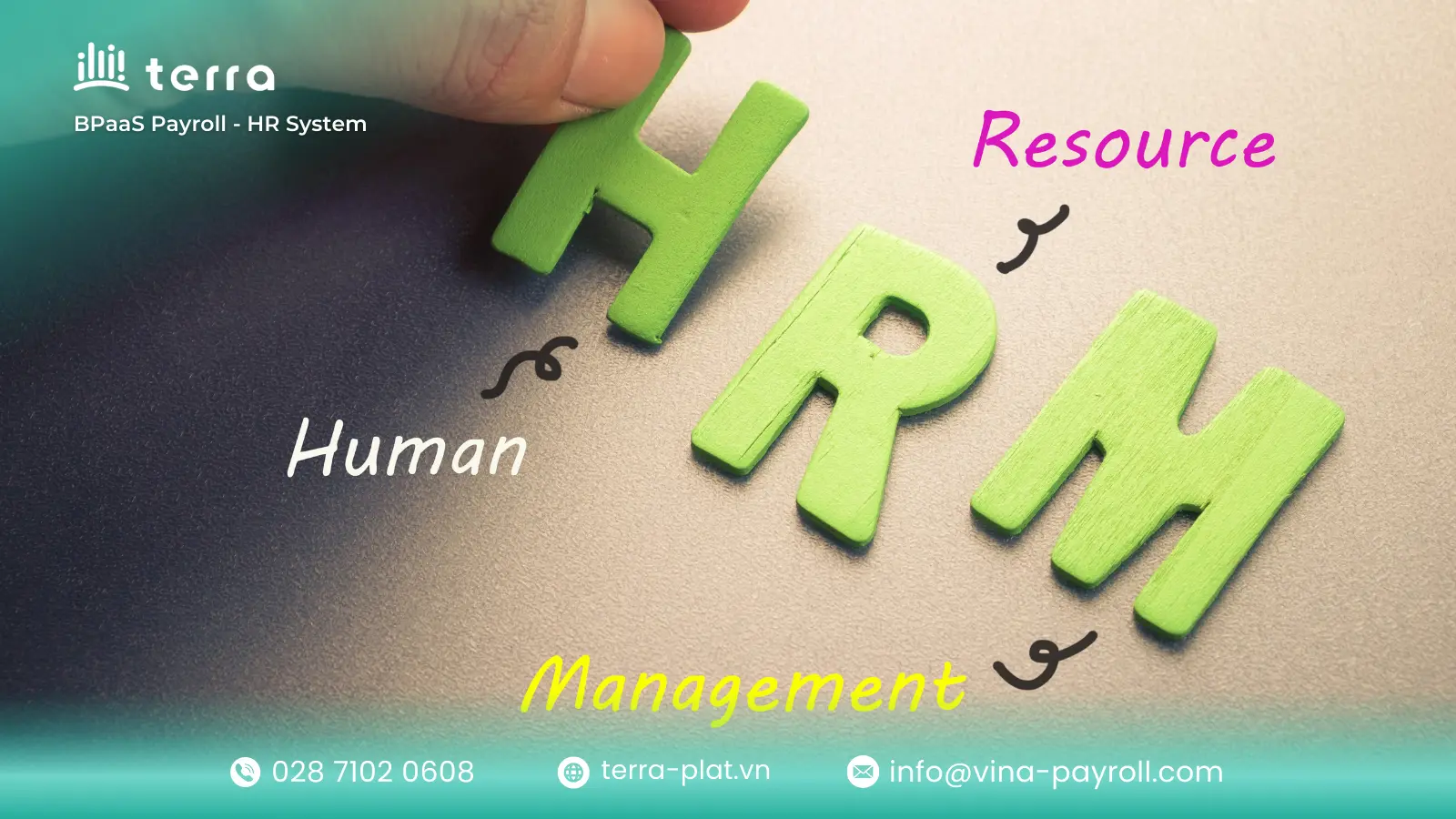 HRM là viết tắt của Human Resource Management