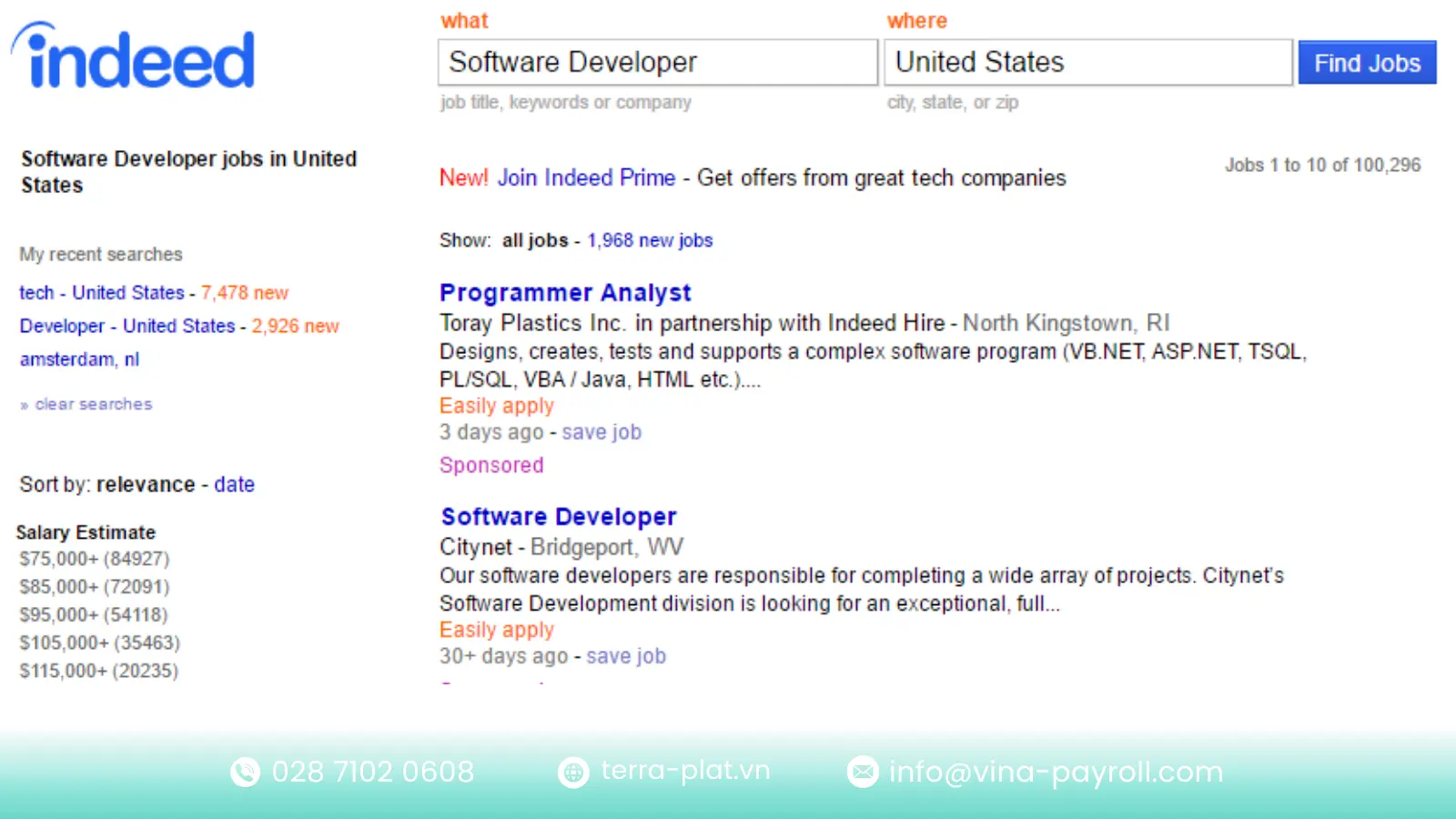 Indeed recruitment software