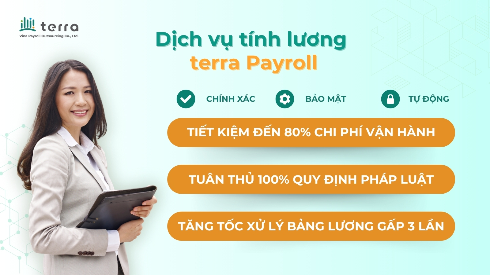 Dịch vụ tính lương cho doanh nghiệp terra payroll