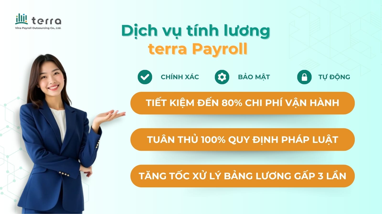 Dịch vụ tính lương terra giúp doanh nghiệp tối ưu hiệu quả vận hành