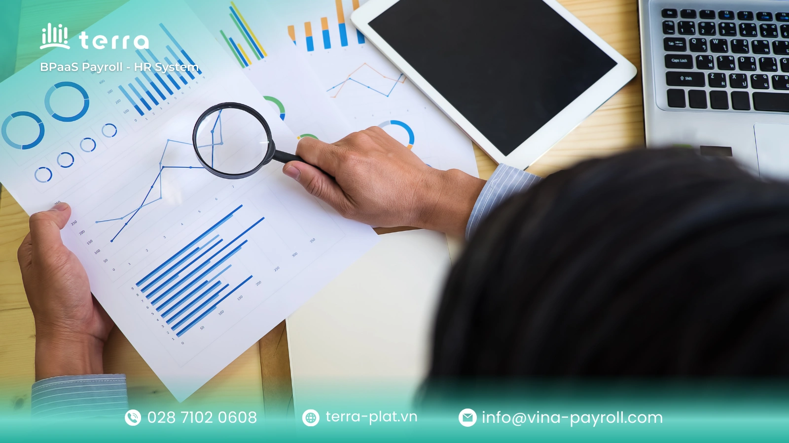 A payroll audit verifies that payroll system is compliant with employment laws, tax regulations
