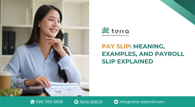 Pay Slip: Meaning, examples, and payroll slip explained