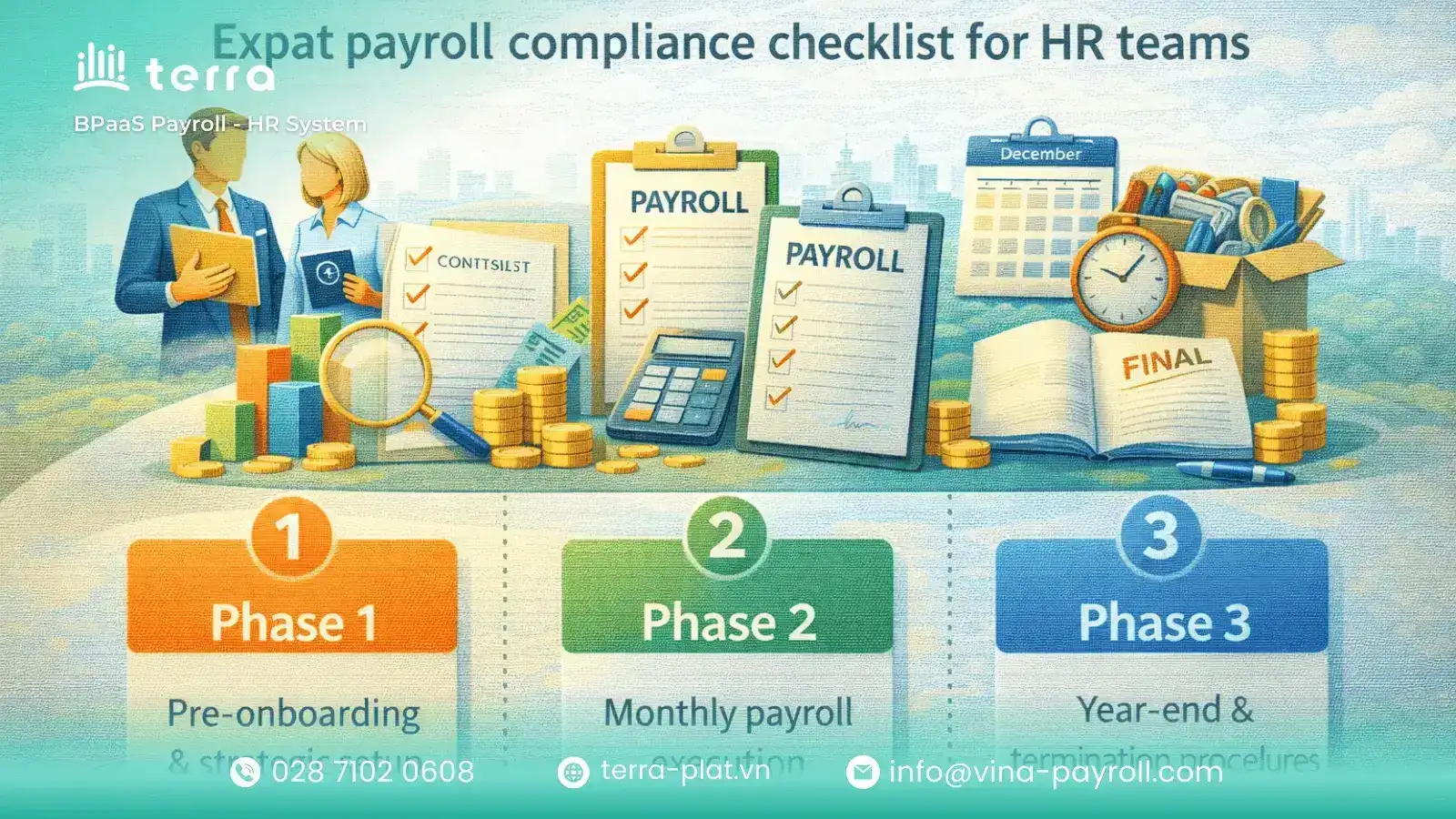 Managing payroll for expats requires a proactive approach to compliance