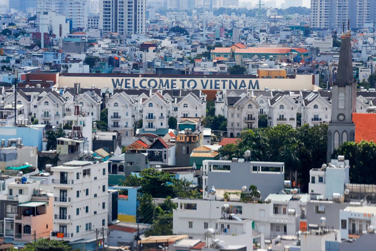 Toàn cảnh TP. Hồ Chí Minh từ trên cao, dịch vụ tính lương